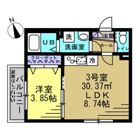 MDY八潮の物件間取画像